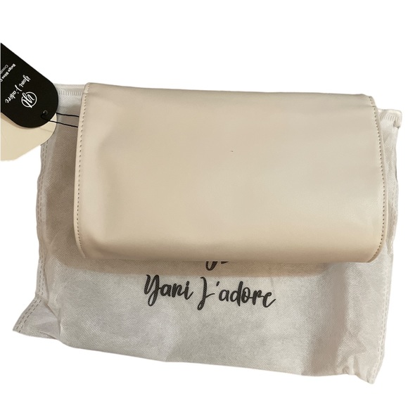 YANI L'ADORE BEIGE BLISS CROSSBODY PURSE - Picture 7 of 7